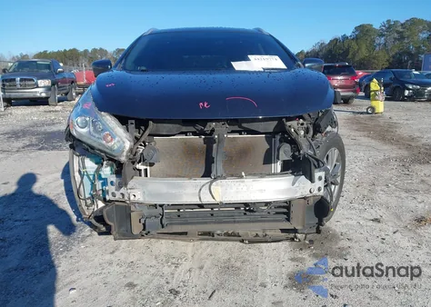 2016 Nissan Murano Sl из США, поврежденный, VIN 5N1AZ2MGXGN100614